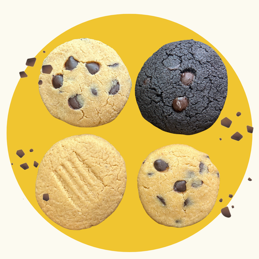 20 Pack Assortment: Power Chocolate Chip, Chocolate Chip, Nutso, Double Chocolate Chunk