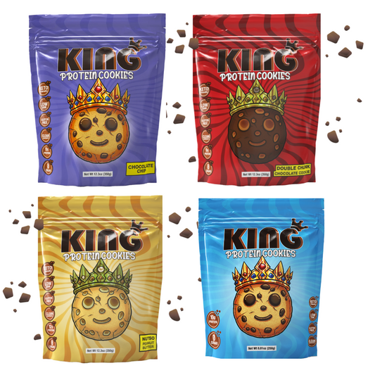 20 Pack Assortment: Power Chocolate Chip, Chocolate Chip, Nutso, Double Chocolate Chunk